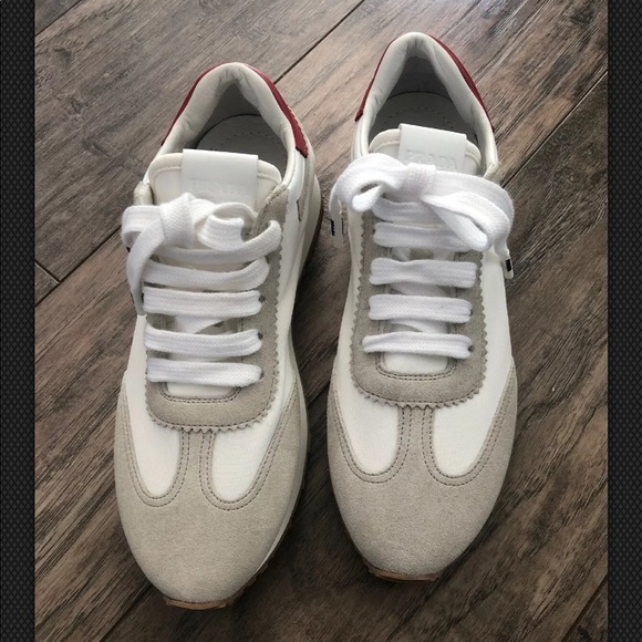 Prada Fabric and suede sneakers size 6.5 - Picture 2 of 6